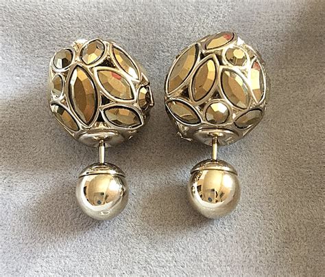 dior tribal earring dupe|christian mise en dior earrings.